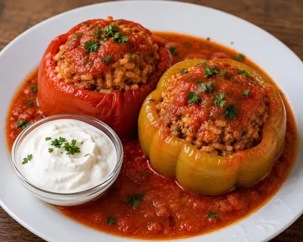 Stuffed Peppers (Soy)