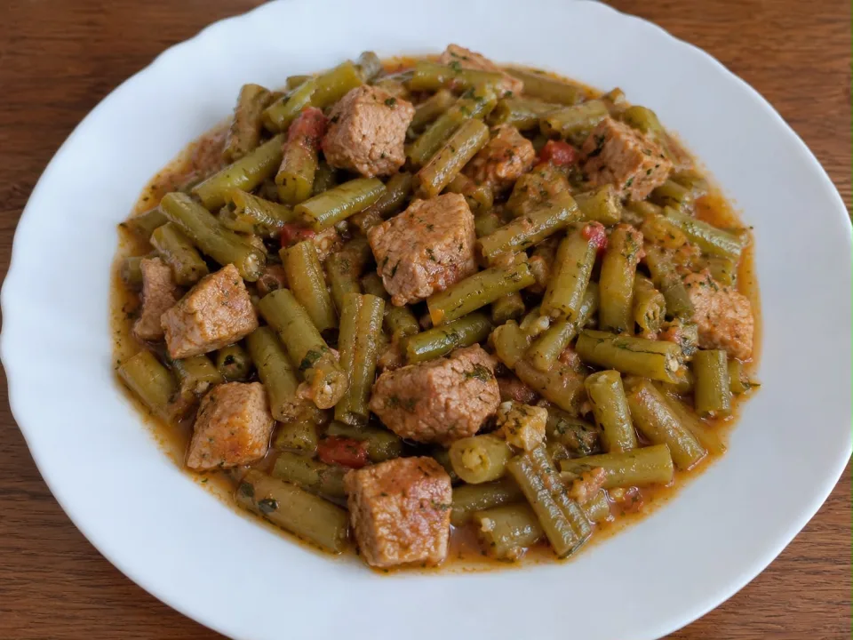 Green Bean Stew (Pork)