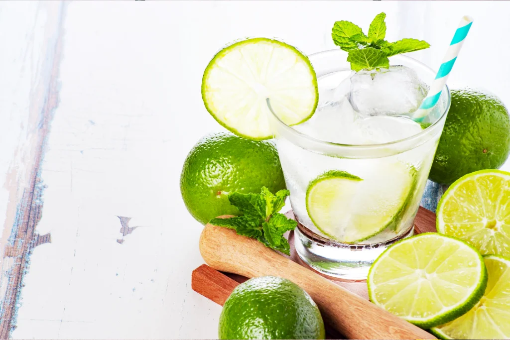 Mango Basil Lemonade